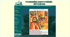 Desktop Screenshot of parrocchiaredona.it