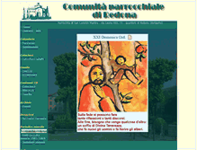 Tablet Screenshot of parrocchiaredona.it